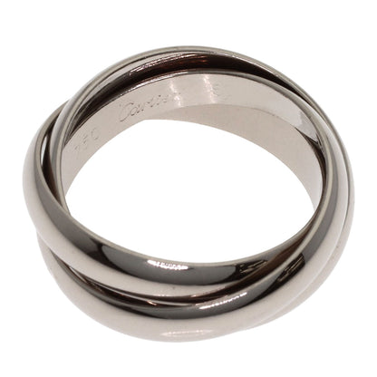 CARTIER Trinity #50 Ring K18 White Gold Ladies [Used]