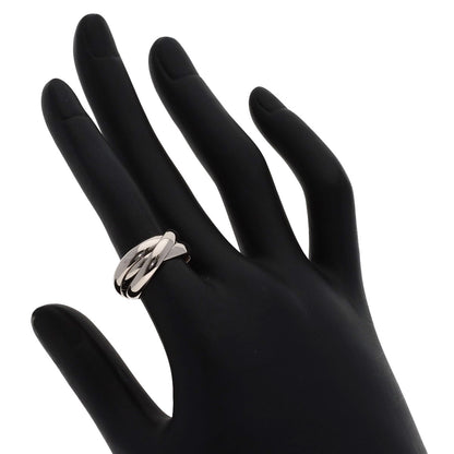 CARTIER Trinity #50 Ring K18 White Gold Ladies [Used]