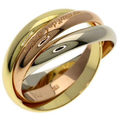 CARTIER Trinity #59 Ring K18 Yellow Gold K18 White GoldLadies [Used]