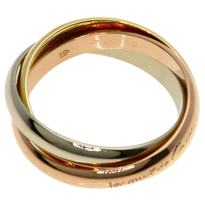 CARTIER Trinity #59 Ring K18 Yellow Gold K18 White GoldLadies [Used]