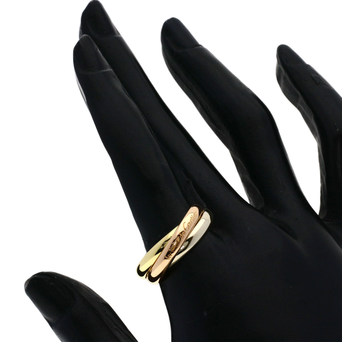 CARTIER Trinity #59 Ring K18 Yellow Gold K18 White GoldLadies [Used]