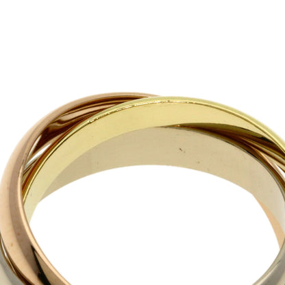 CARTIER Trinity #51 Ring K18 Yellow Gold K18 White GoldLadies [Used]