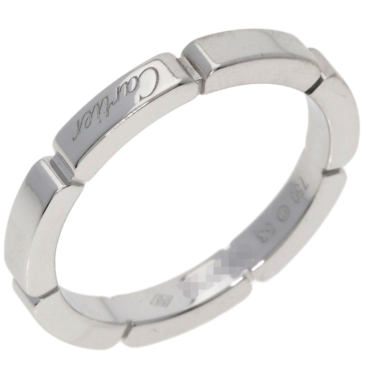CARTIER Mayon PANTHERE #53 Ring K18 White Gold Ladies [Used]