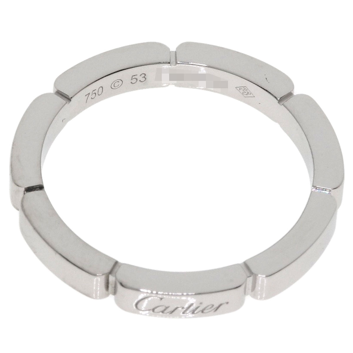 CARTIER Mayon PANTHERE #53 Ring K18 White Gold Ladies [Used]