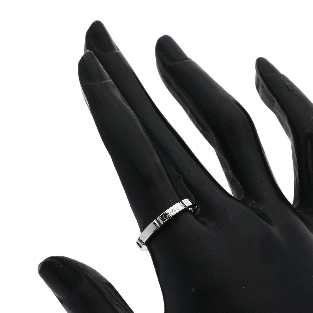 CARTIER Mayon PANTHERE #53 Ring K18 White Gold Ladies [Used]