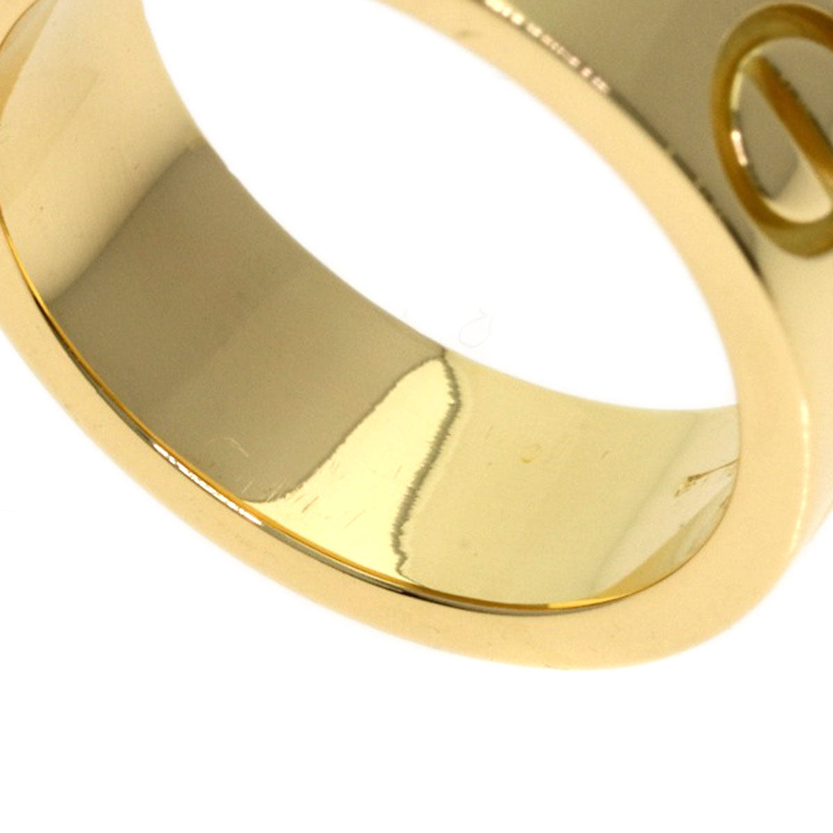 CARTIER love ring #45 Ring K18 Yellow Gold Ladies [Used]