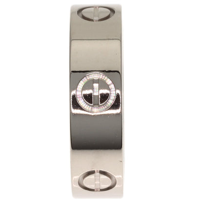CARTIER love ring #55 Ring K18 White Gold Ladies [Used]