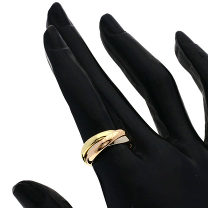 CARTIER Trinity #50 Ring K18 Yellow Gold K18 White GoldLadies [Used]