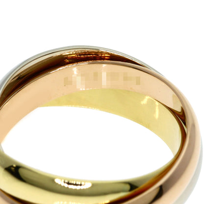 CARTIER Trinity #51 Ring K18 Yellow Gold 18K Pink GoldLadies [Used]