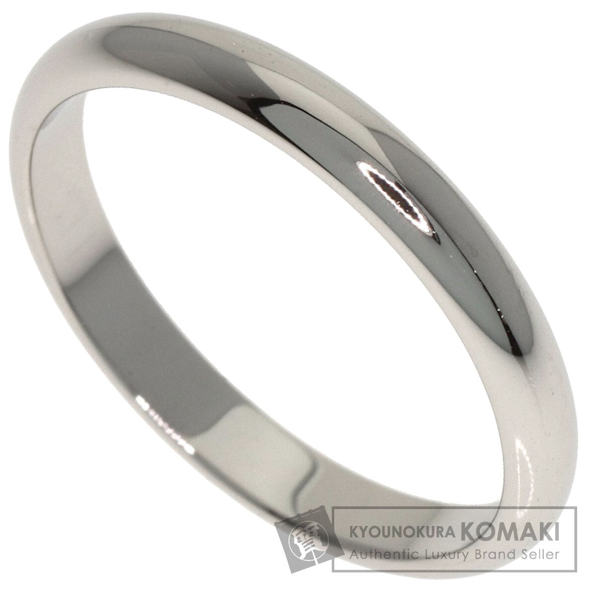 CARTIER 1895 Wedding #49 Ring Platinum PT950 Ladies [Used]