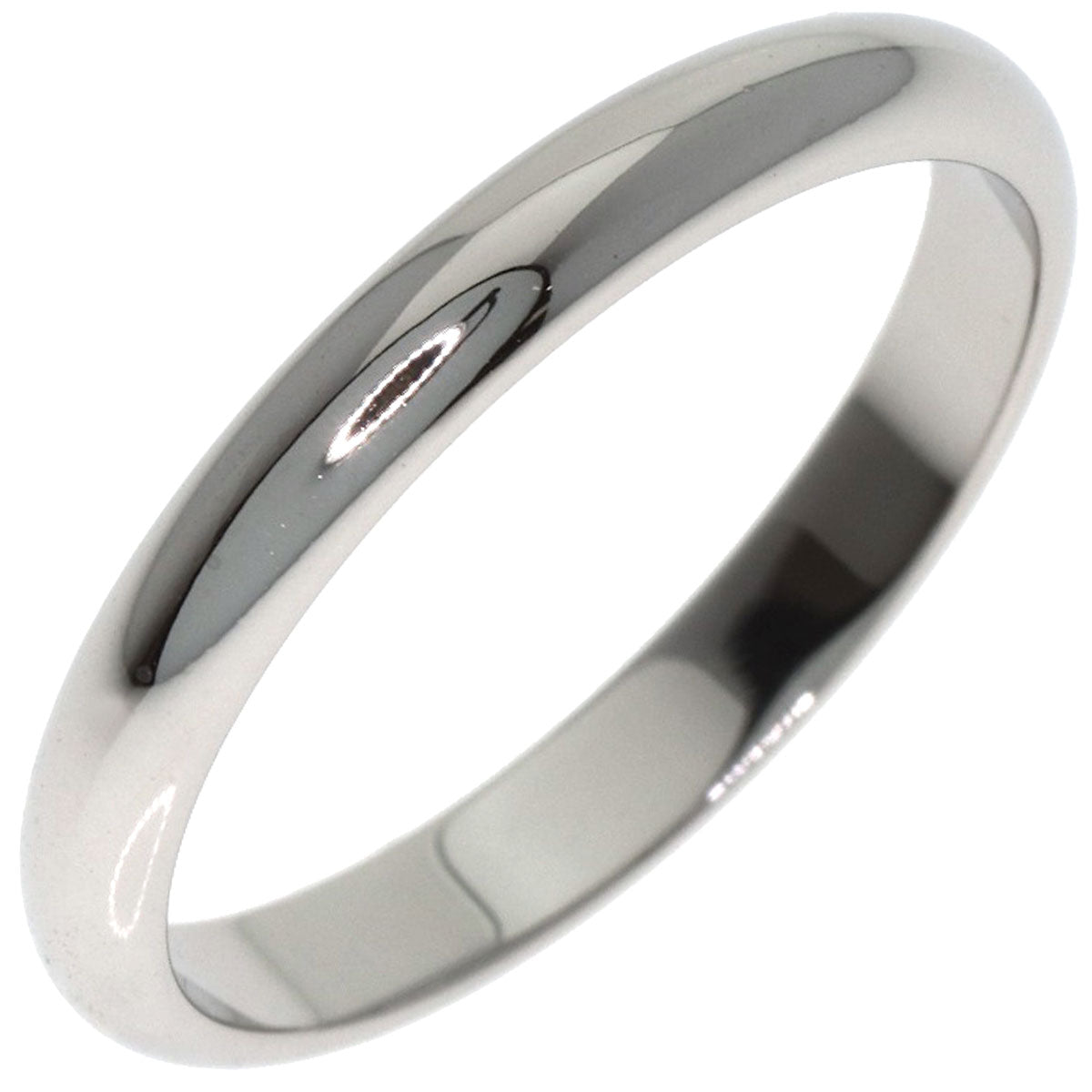 CARTIER 1895 Wedding #49 Ring Platinum PT950 Ladies [Used]