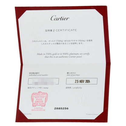 CARTIER 1895 Wedding #49 Ring Platinum PT950 Ladies [Used]