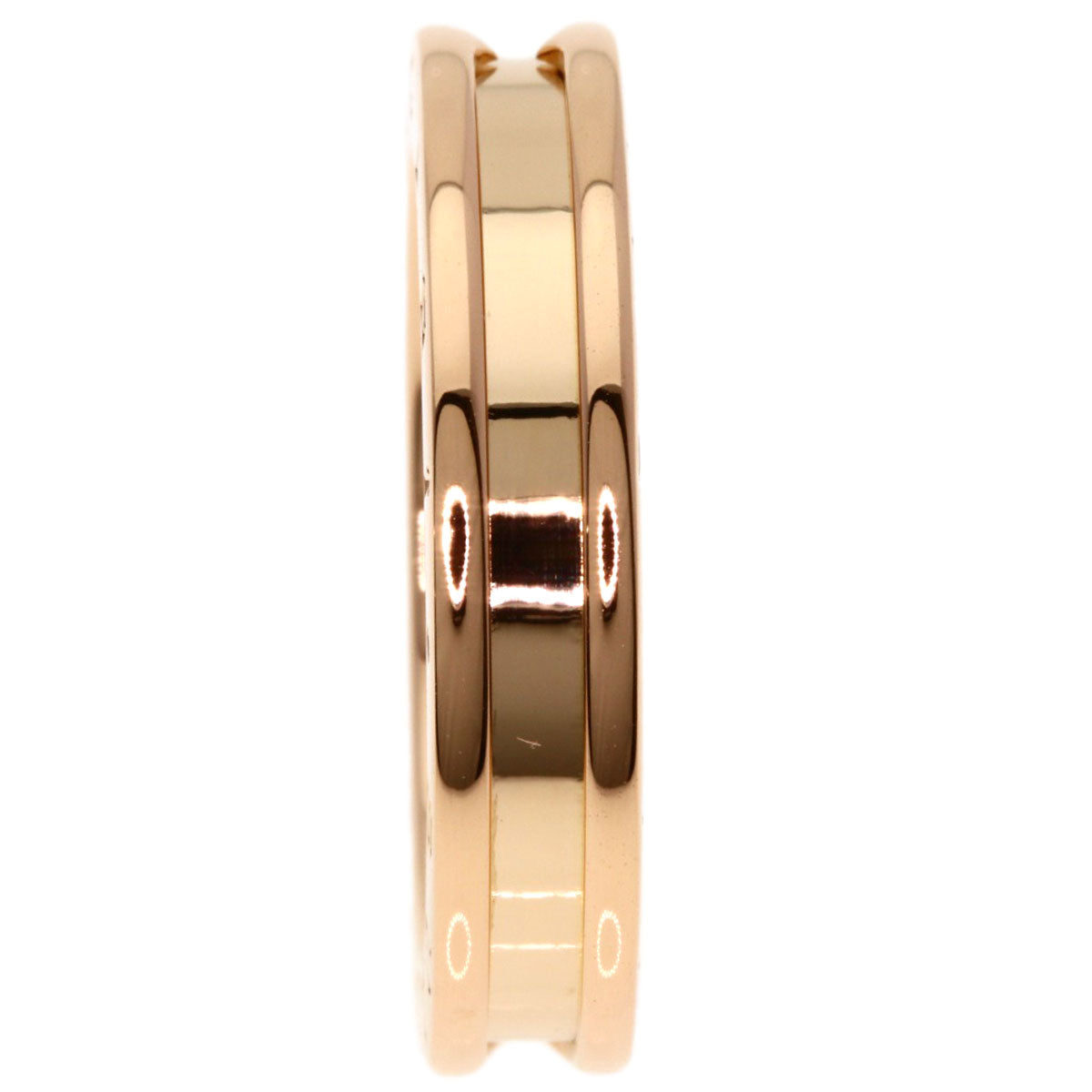 BVLGARI B.zero1 1 band #59 Ring K18 Pink Gold Ladies [Used]