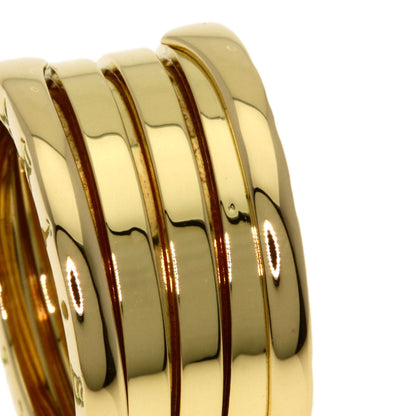 BVLGARI B.zero1 4 band #51 Ring K18 Yellow Gold Ladies [Used]