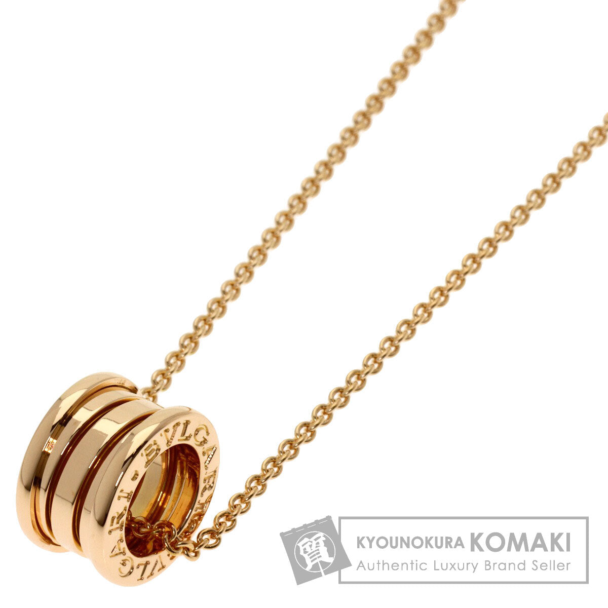 BVLGARI B.zero1 Necklace K18 Pink Gold Ladies [Used]