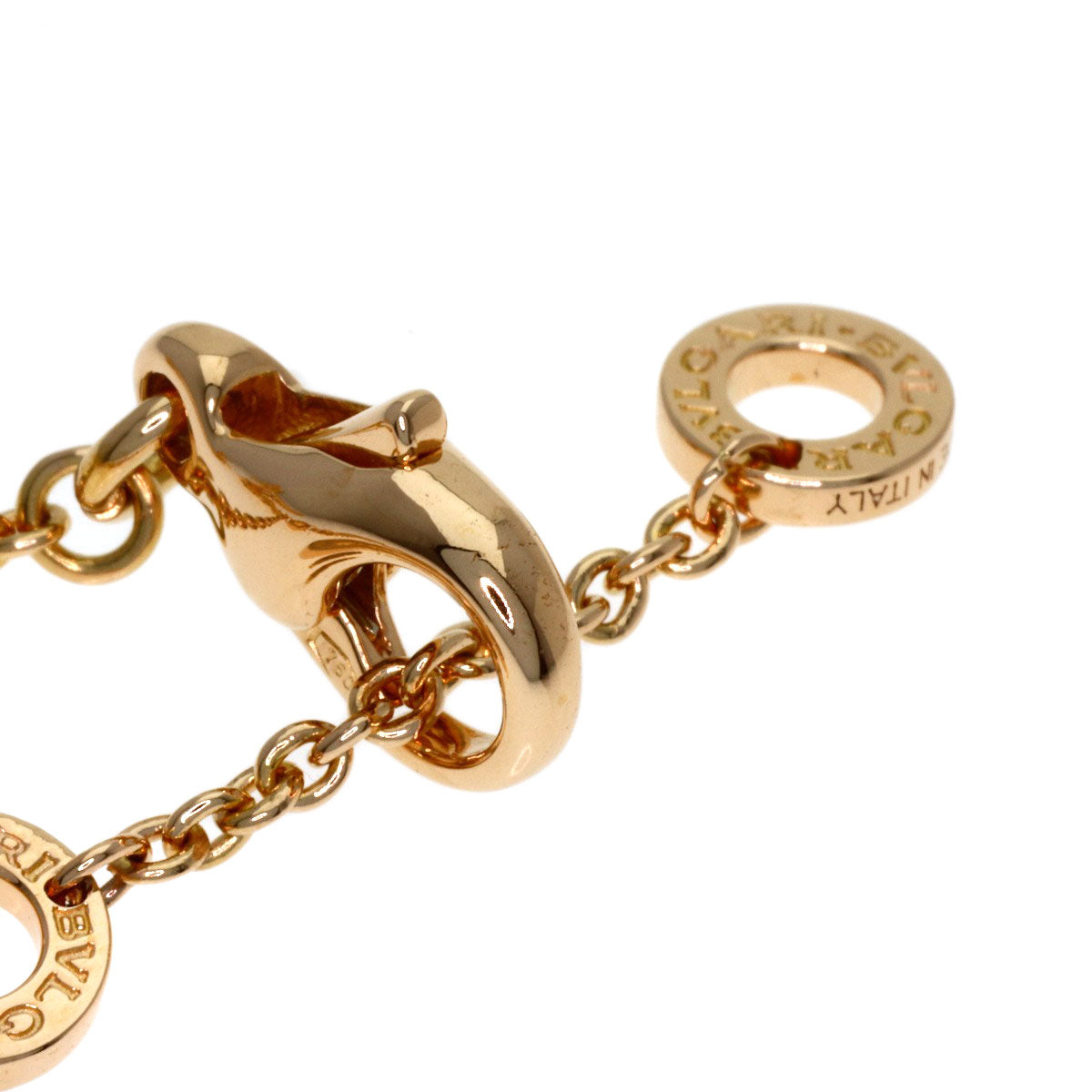 BVLGARI B.zero1 Necklace K18 Pink Gold Ladies [Used]