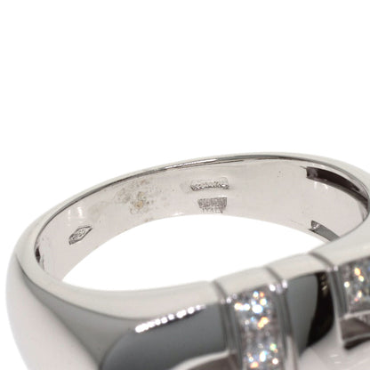 BVLGARI Parentesi Diamond Ring K18 White Gold Ladies [Used]