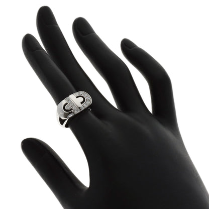 BVLGARI Parentesi Diamond Ring K18 White Gold Ladies [Used]