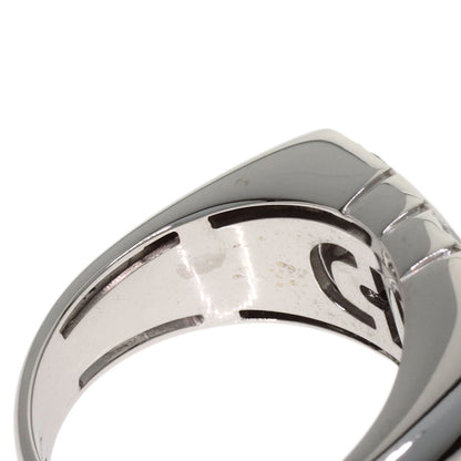 BVLGARI Parentesi Diamond Ring K18 White Gold Ladies [Used]