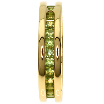 BVLGARI B.zero1 1 band Peridot #48 Ring K18 Yellow Gold Ladies [Used]