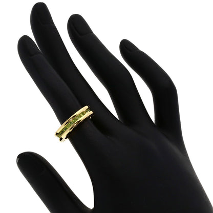 BVLGARI B.zero1 1 band Peridot #48 Ring K18 Yellow Gold Ladies [Used]