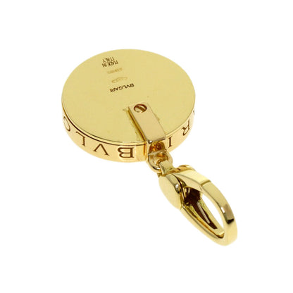 BVLGARI Optical Shell Pendant top K18 Yellow Gold Ladies [Used]