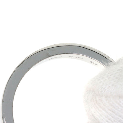 BVLGARI Double logo 1P Diamond Ring K18 White Gold Ladies [Used]