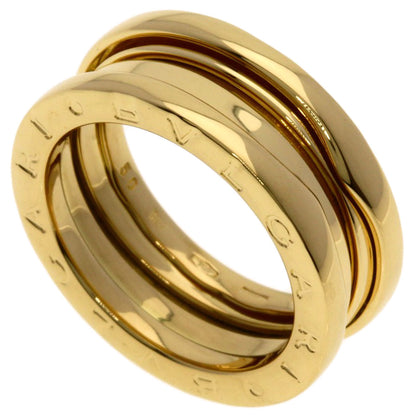 BVLGARI B.zero1 2 band #50 Ring K18 Yellow Gold Ladies [Used]