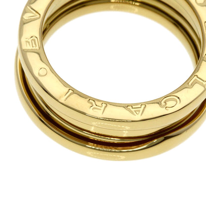 BVLGARI B.zero1 2 band #50 Ring K18 Yellow Gold Ladies [Used]