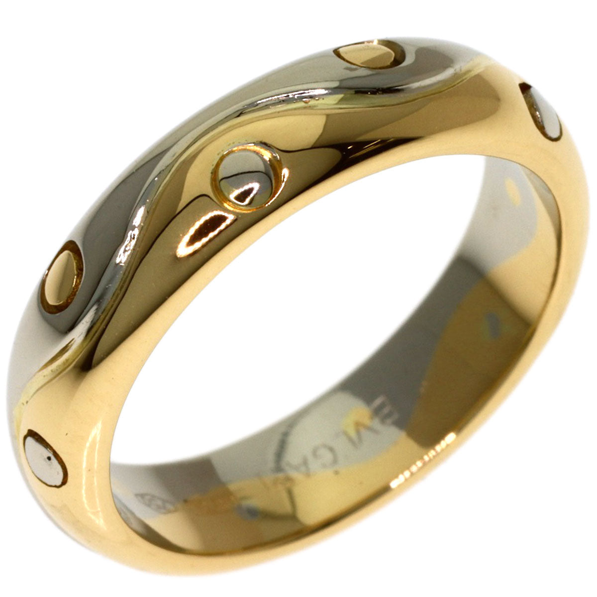 BVLGARI On Daring Ring K18 Yellow Gold K18 White GoldLadies [Used]