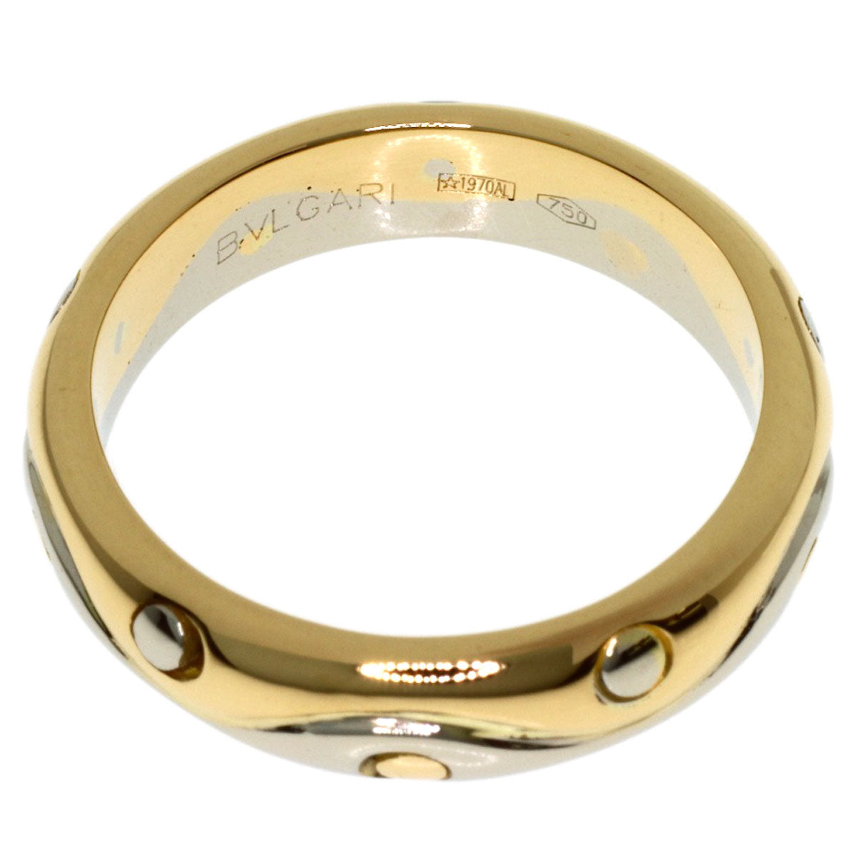 BVLGARI On Daring Ring K18 Yellow Gold K18 White GoldLadies [Used]