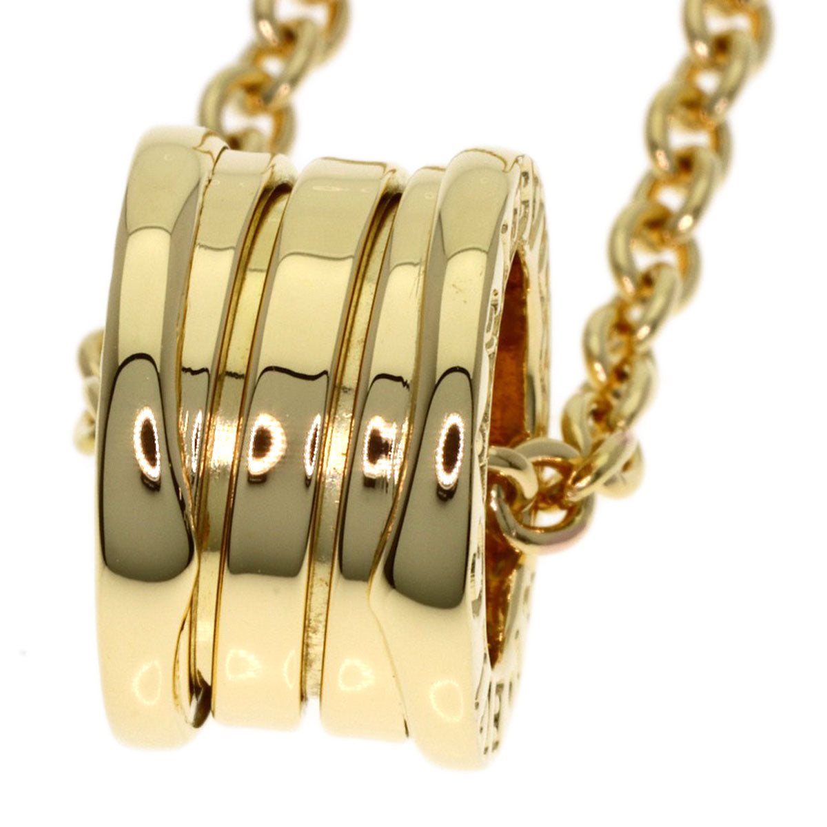 BVLGARI B.zero1 Necklace K18 Yellow Gold Ladies [Used]