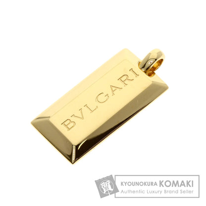 BVLGARI ingot Pendant top K18 Yellow Gold Ladies [Used]