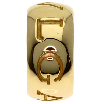 BVLGARI Monologo #54 Ring K18 Yellow Gold Ladies [Used]