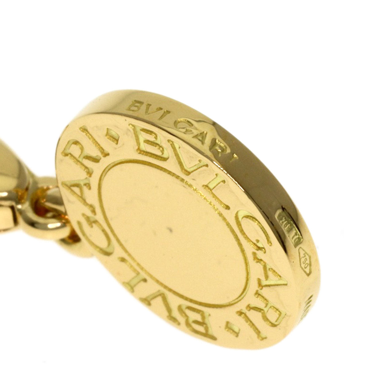 BVLGARI BVLGARI BVLGARI Onyx Pendant top K18 Yellow Gold Ladies [Used]