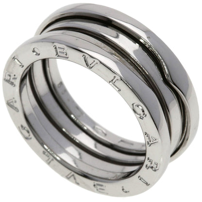 BVLGARI B.zero1 2 band #53 Ring K18 White Gold Ladies [Used]