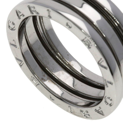 BVLGARI B.zero1 2 band #53 Ring K18 White Gold Ladies [Used]