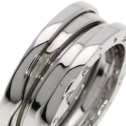 BVLGARI B.zero1 2 band #53 Ring K18 White Gold Ladies [Used]