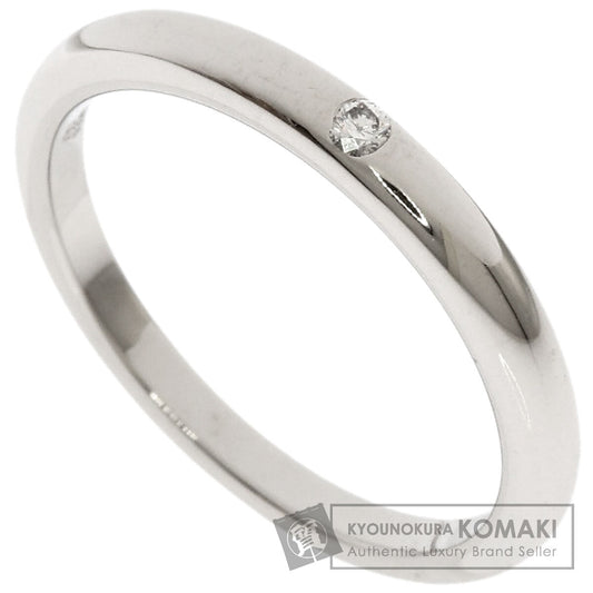 BVLGARI Wedding 1P Diamond Ring Platinum PT950 Ladies [Used]