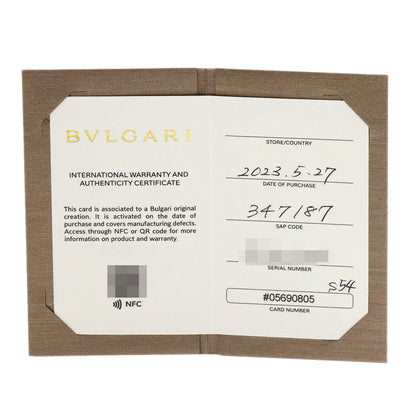 BVLGARI Feddy wedding Ring Platinum PT950 Ladies [Used]