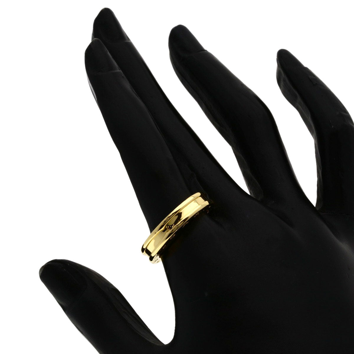 BVLGARI B.zero1 1 band #55 Ring K18 Yellow Gold Ladies [Used]