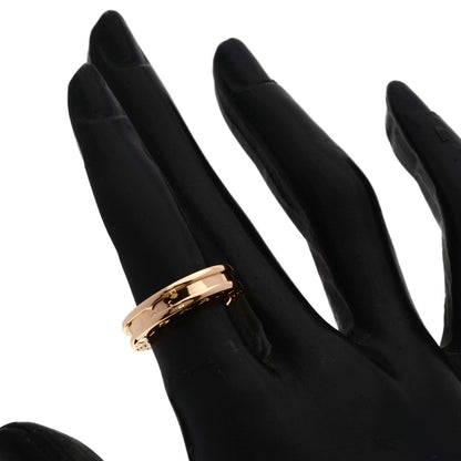 BVLGARI B.zero1 1 Band #47 Ring K18 Pink Gold Ladies [Used]