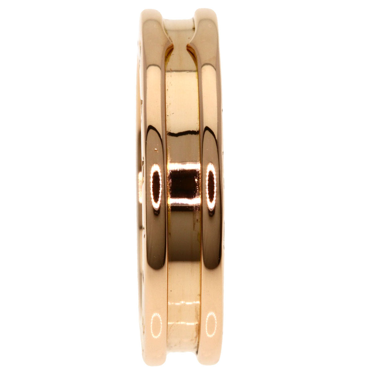 BVLGARI B.zero1 1 band #50 Ring K18 Pink Gold Ladies [Used]
