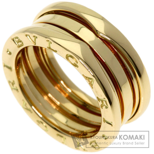BVLGARI B.zero1 2 band #50 Ring K18 Yellow Gold Ladies [Used]