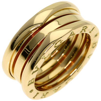 BVLGARI B.zero1 2 band #50 Ring K18 Yellow Gold Ladies [Used]