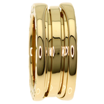 BVLGARI B.zero1 2 band #50 Ring K18 Yellow Gold Ladies [Used]