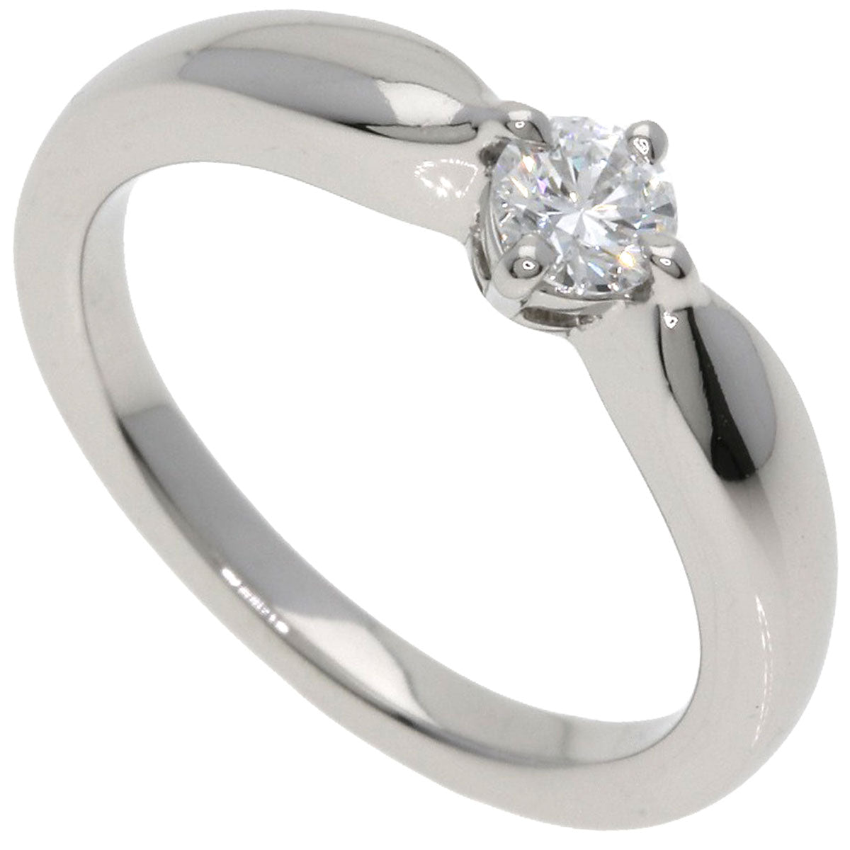 BVLGARI Dedicata a Venezia Diamond E-VVS2-VG Ring Platinum PT950 Ladies [Used]