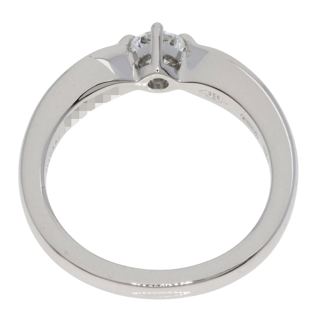 BVLGARI Dedicata a Venezia Diamond E-VVS2-VG Ring Platinum PT950 Ladies [Used]
