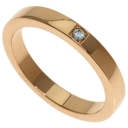 BVLGARI Marie Me 1P Diamond Ring K18 Pink Gold Ladies [Used]