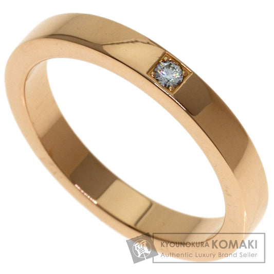BVLGARI Marie Me 1P Diamond Ring K18 Pink Gold Ladies [Used]